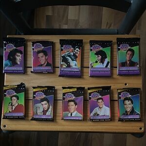 The Elvis collection “the cards of his life” 1992
